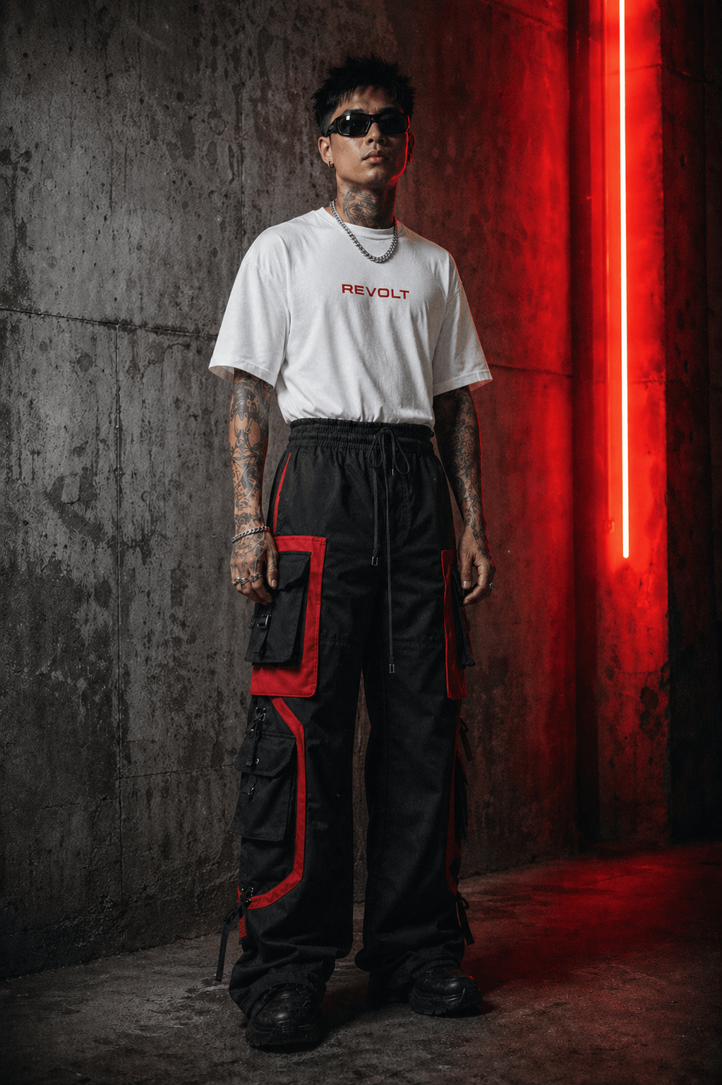 REVOLT Red Block Cargo view 2