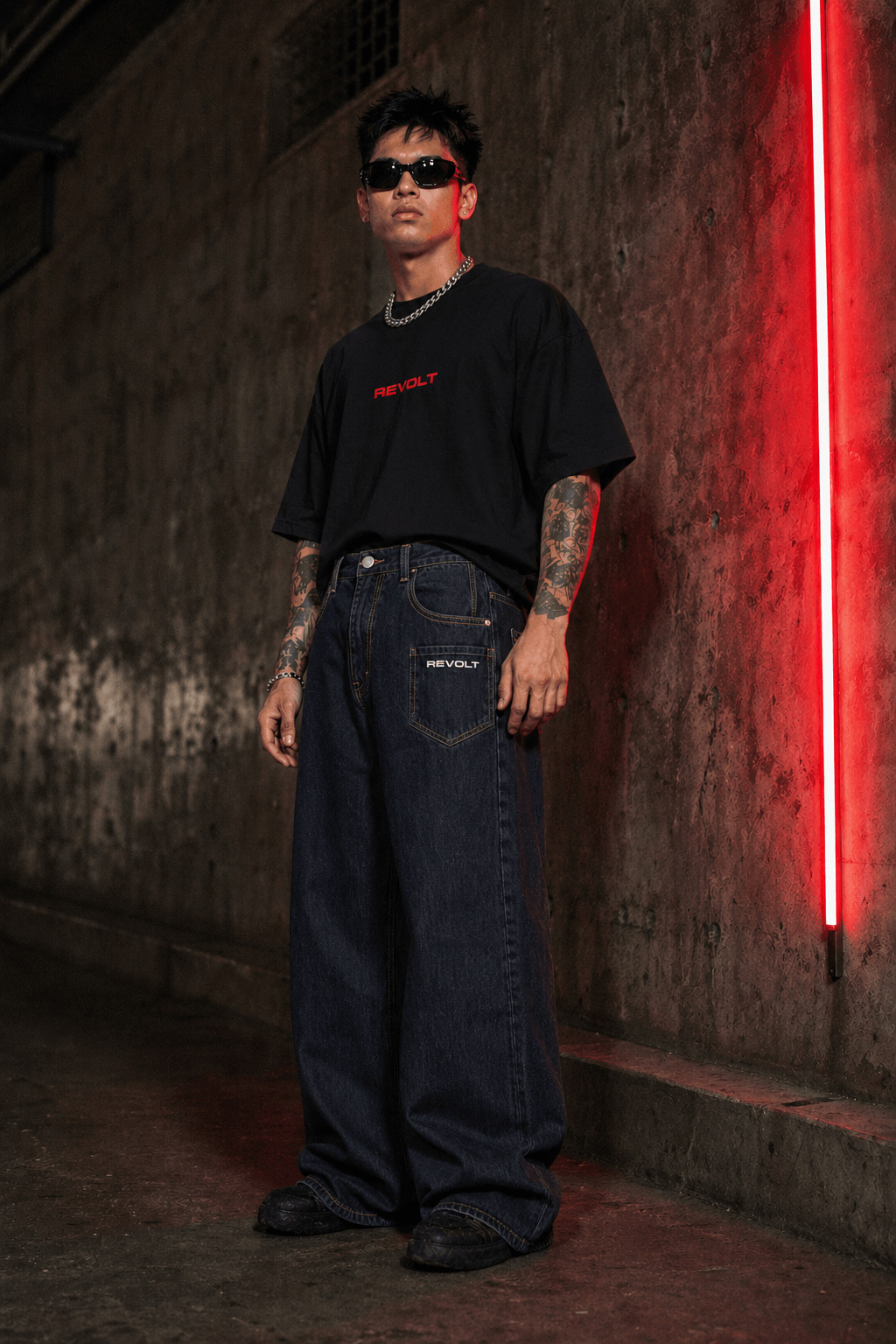 REVOLT Denim Pants view 4